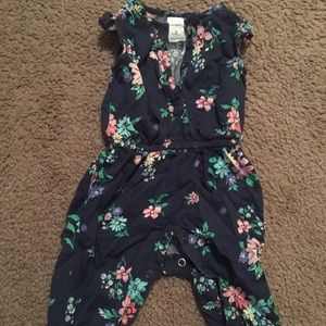Carter’s floral sleeveless romper